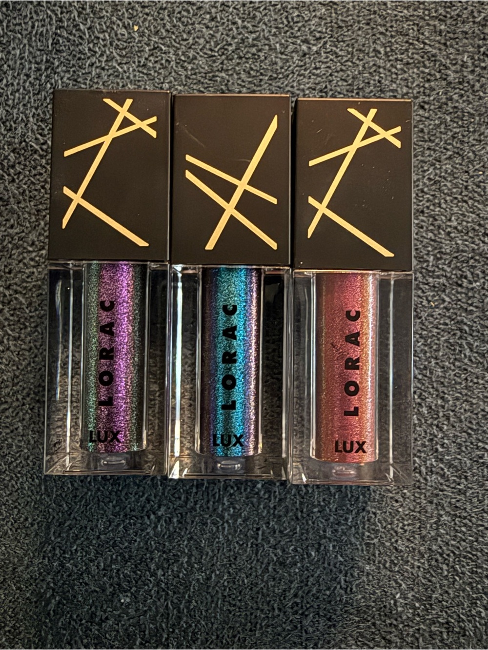 Lorac liquid eyeshadows